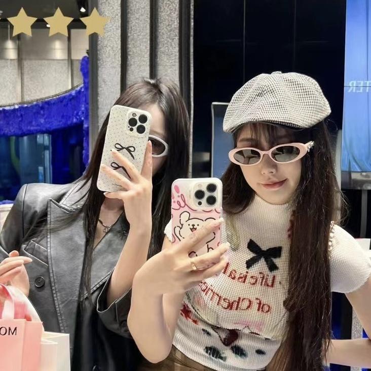 Jennifer sunglasses exchangeable accessories oval cat eye glasses YK millennial sunglasses women's UV protection