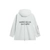 Li-Ning Wade X Artist DFT Collaboration Full Print Letter Zip-Up Hooded Sports Jacket Men Jackets River-Stone-Gray AFDT773-3