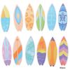 60pcs Waterproof Mini Surfboard Decorations Colorful Beach Party Decoration  Pool Party