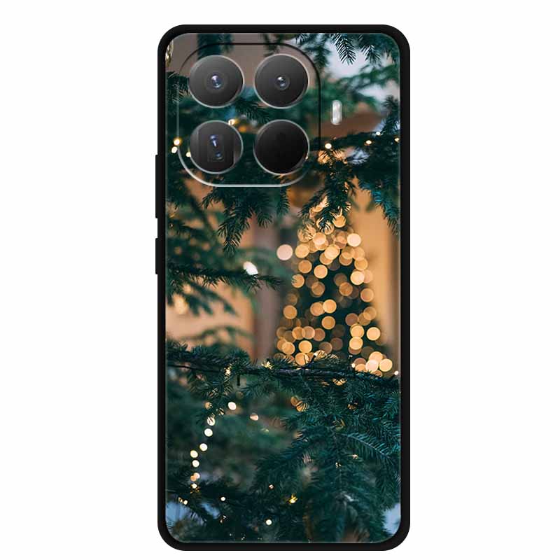 Christmas Phone Cases for Xiaomi 15T Pro 5G Case Protector TPU Silicone Soft Bumper Christmas Tree for Mi 15T Pro 5G Cover Coque