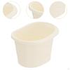 Baby Bath Bucket Tub Comfortable Thickened Sitting Up Shower Basin Bathroom
