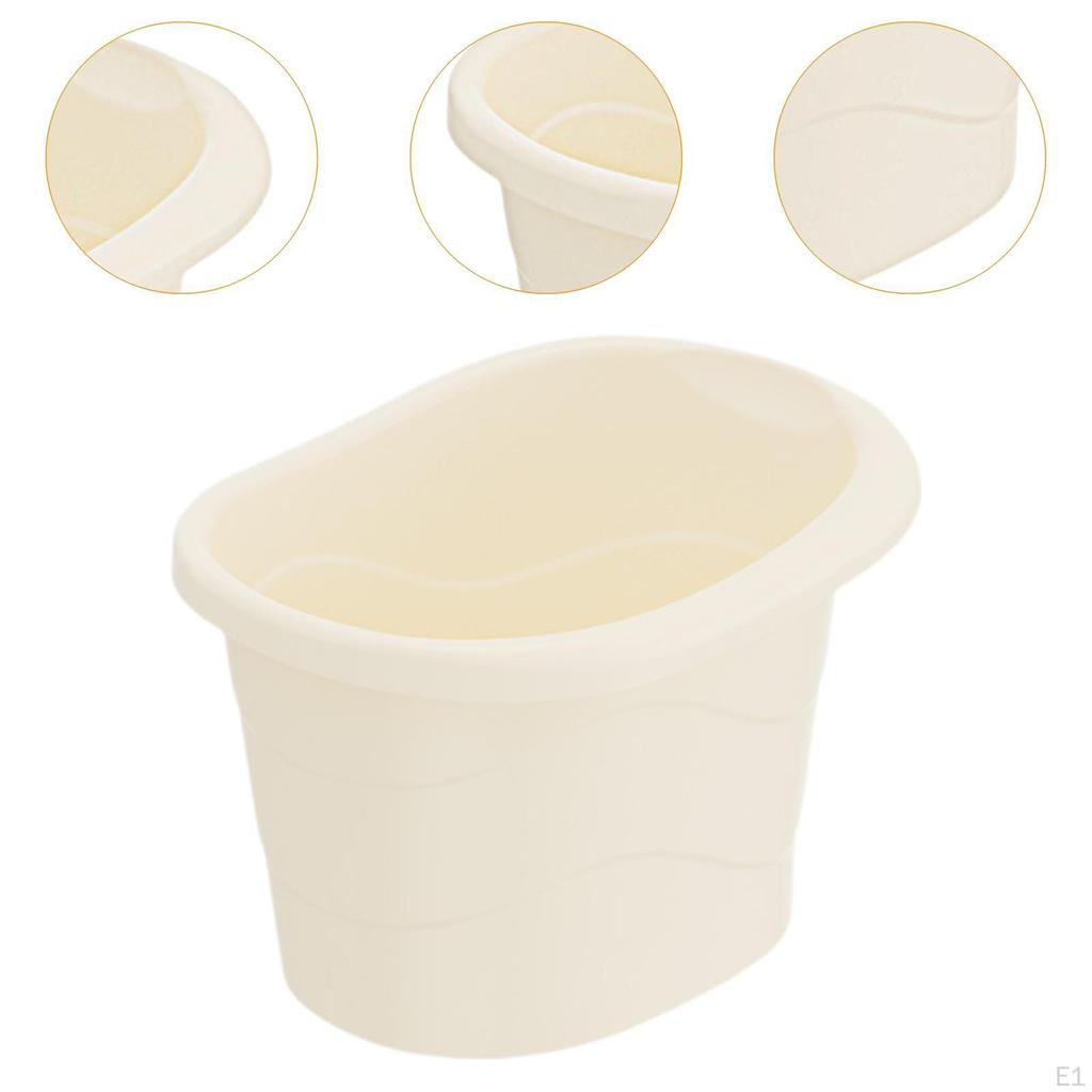 Baby Bath Bucket Tub Comfortable Thickened Sitting Up Shower Basin Bathroom