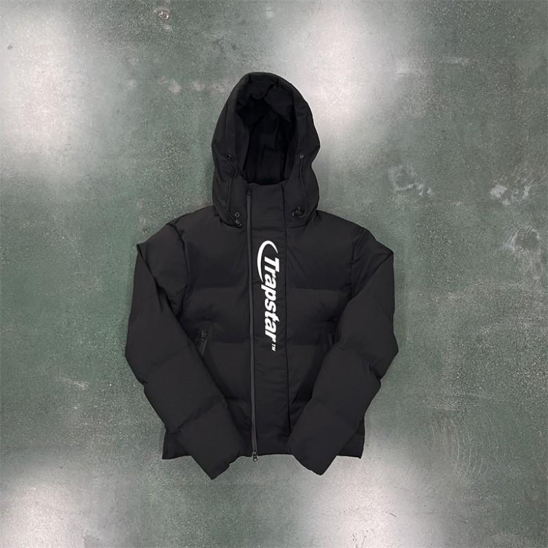 Mens Hooded Puffer Jacket Winter Warm Thick Cotton Blend Outerwear Loose Fit Casual Streetwear