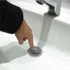 Silicone Sink Plug Black Universal 6 Cm