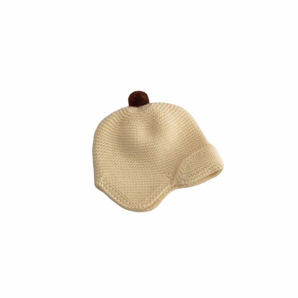 Cache-oreilles d'hiver pour bébé coupe-vent, bonnet chaud de protection des oreilles, nouveau bonnet tricoté pour bébé, garçons filles