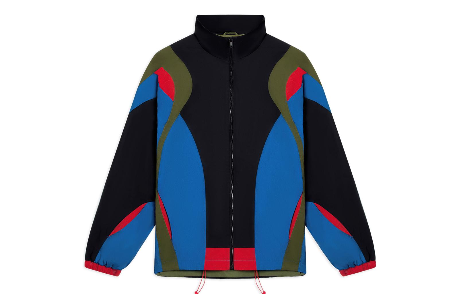Li Ning CF Tracing Jackets Unisex Black/Moss Green Stand Collar Moderate Other AJDSA89-6 S