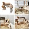 Small Pet Ladder for Hamster Cage Entertainment Jumping Platform Climbing Toy Multiple Playground Toy for Small Animals
