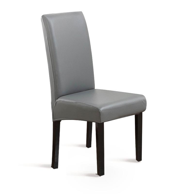 

Водонепроницаемый чехол на стул из ПУ Мягкая искусственная кожа Роскошный домашний декор Чехол-протектор для сиденья 2025 Свадебные банкетные чехлы на стулья 1pc