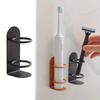 1PC Electric Toothbrush Holder Shelf Household Non-punching Suction Wall Bathroom Wall-mounted Simple Tooth Storage
