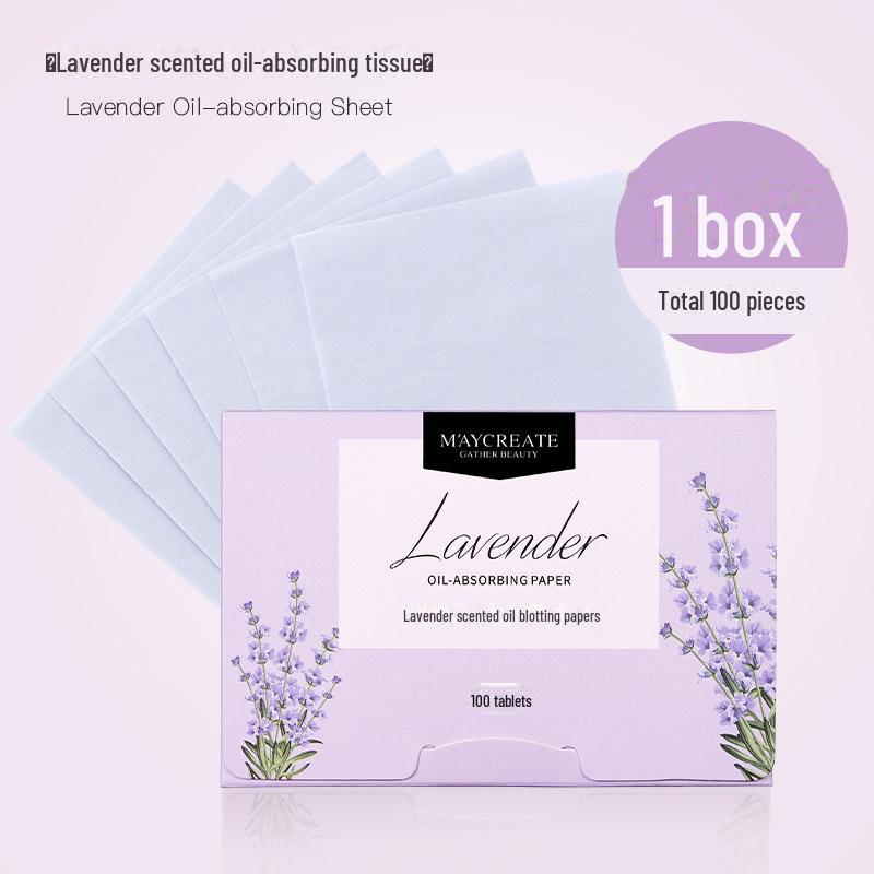 Jianmei Chuangyan Portable Scented Facial Oil-Absorbing Sheets - 100 Pieces