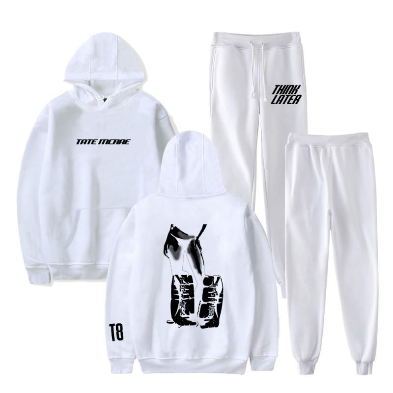 

Tate McRae Think Later толстовки с капюшоном комплект альбомов Tour товары для женщин и мужчин модная повседневная уличная одежда M