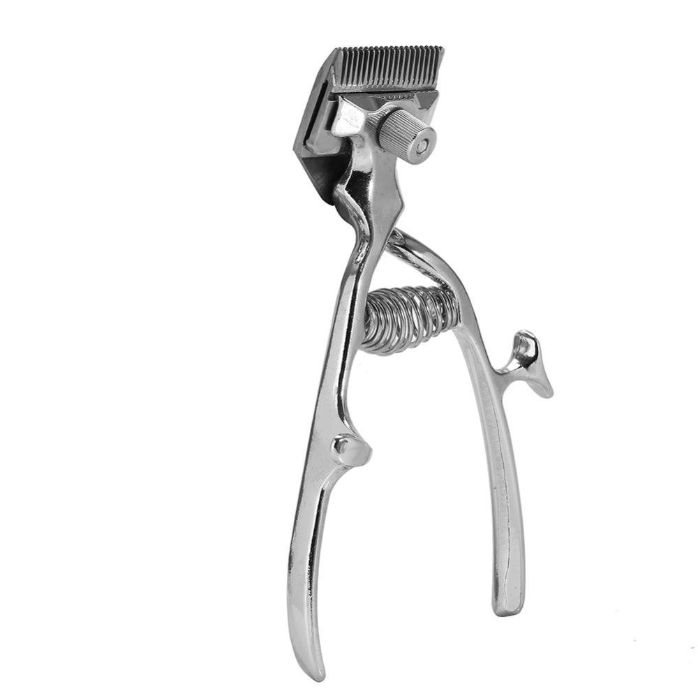 For Travel Durable Manual Hair Clipper Low Noise Hand Push Barber Clipper Safe Easy to Clean Hand Clipper Home Haircuts