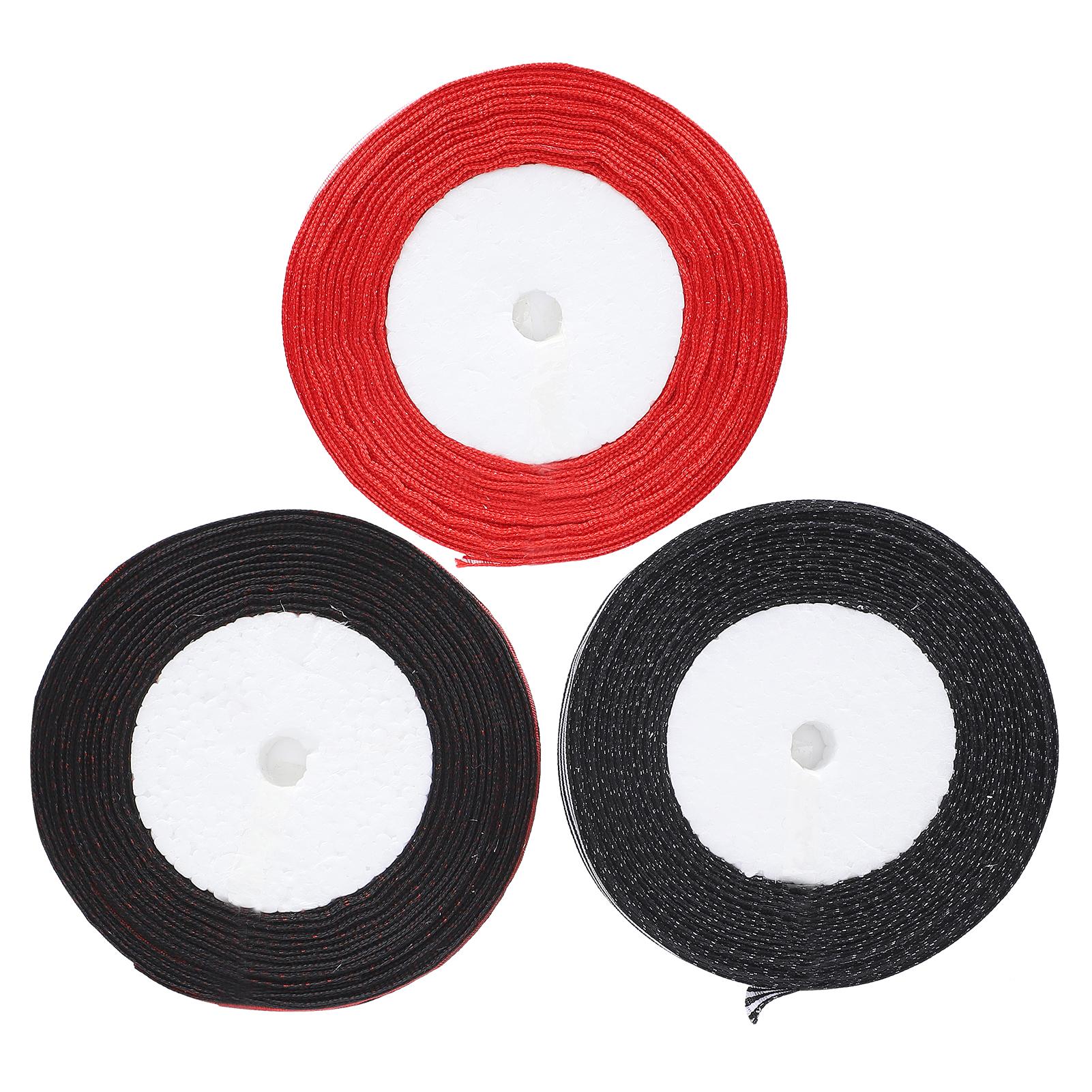 

3 шт. клетчатая лента в клетку ткань праздничная подарочная упаковка рождественские поделки украшения