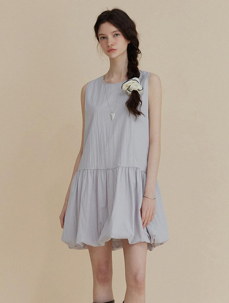 Teuwi Beckering Low-Rise Shirred Dress