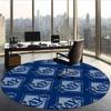 Tampa Bay Rays (24) Round Office Rug Decorative Floor Rug for Office Bedroom Living Room and Home Space