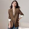 Teluoman Premium Slim-Fit Petite Blazer for Women (2025 Spring)