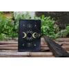 Sun Moon leather journal for Men Women 200 Pages of Antique Handmade Deckle Edge Vintage Paper traveling sketchbook