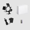12W RGB Photography Light Bi-color LED Light 128pcs LED Bds 3200K-5600K Dimmable 5 Scene Effects Support  /NP Series Battery Powered with Metal Barnd