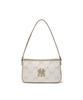 Mlb Diamond Monogram Jacquard Mini Hobo Bag Ny (D.Cream)