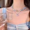 Spicy Girl Tassel Pearl Necklace: Elegant, Versatile Clavicle Jewelry for Women