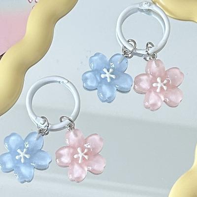 Cuteness Cherry Keychain Cartoon Phone Bag Charm Resin Texture Suitable for Valentines Day Birthday Women and Girls