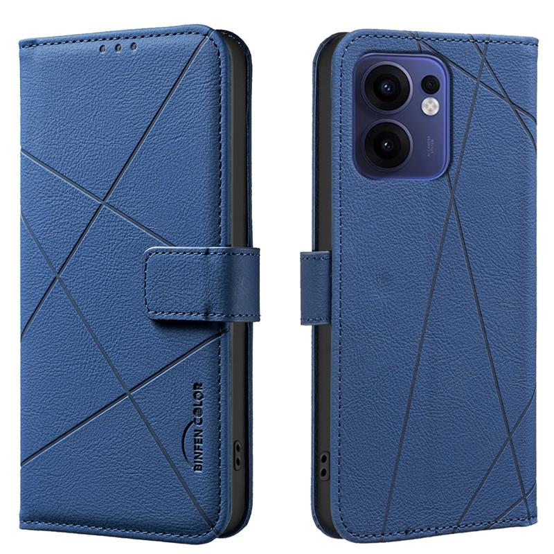 RFID-Blockierende Brieftasche Flip Case Für OPPO Reno14 F Reno13 FS Reno 14 13 11 F 7Z 5F 5Z 5G Handyhülle Lederhüllen Schützen Taschen