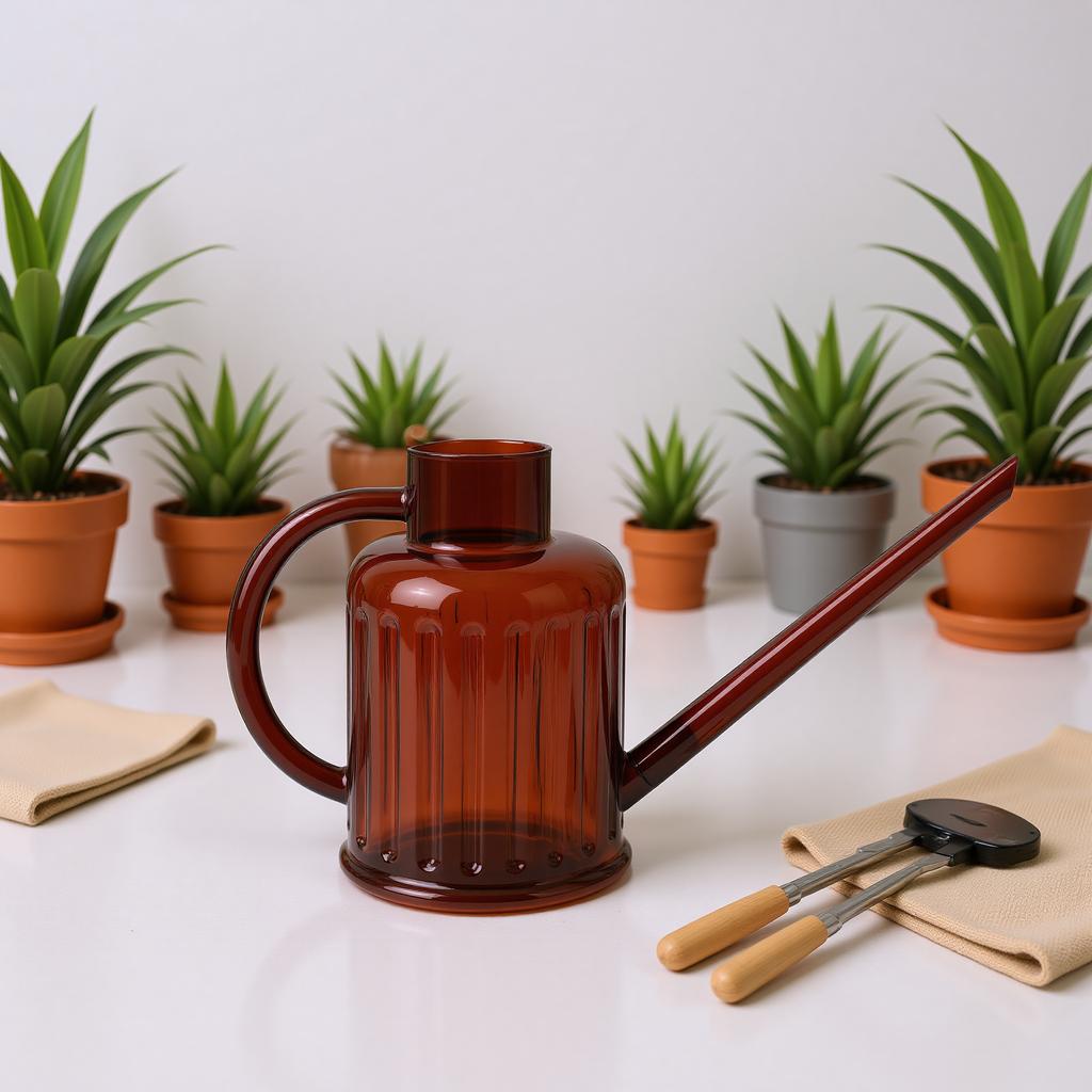 Wat Ing Can with Spout 1000ml Plastic Detachable Indoor Plant Wat Ing Can for Home Garden