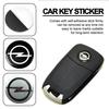 New Metal 14mm Opel Car Remote Key Fob Emblem Badge Radio Button Sticker Replacement for Astra Mokka Insignia Zafira Corsa Tigra