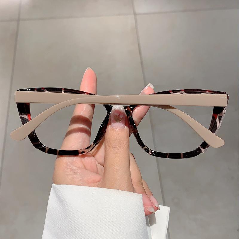 Luxury Anti Blue Light Optical Cat Eye Glasses Women Vintage Brand Designer Myopia Prescription Lady Colorful Eye Glasses Frame