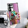 Animal Chameleon Soft Phone Case For Samsung Galaxy S26 Ultra S25 Edge S24 FE S23 Plus S22 S21 + S20 Plating Anti-Fall Fundas