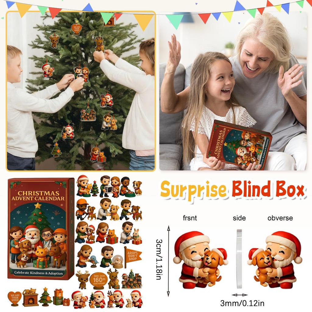 The Countdown Calendar Includes 24 Gifts, Countdown Calendar, And Surprise Gift