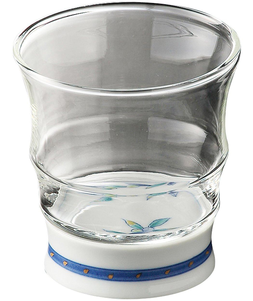 

Toyo Ceramics Arita Ware Romantic Rock Glass (Gift Boxed) Olive