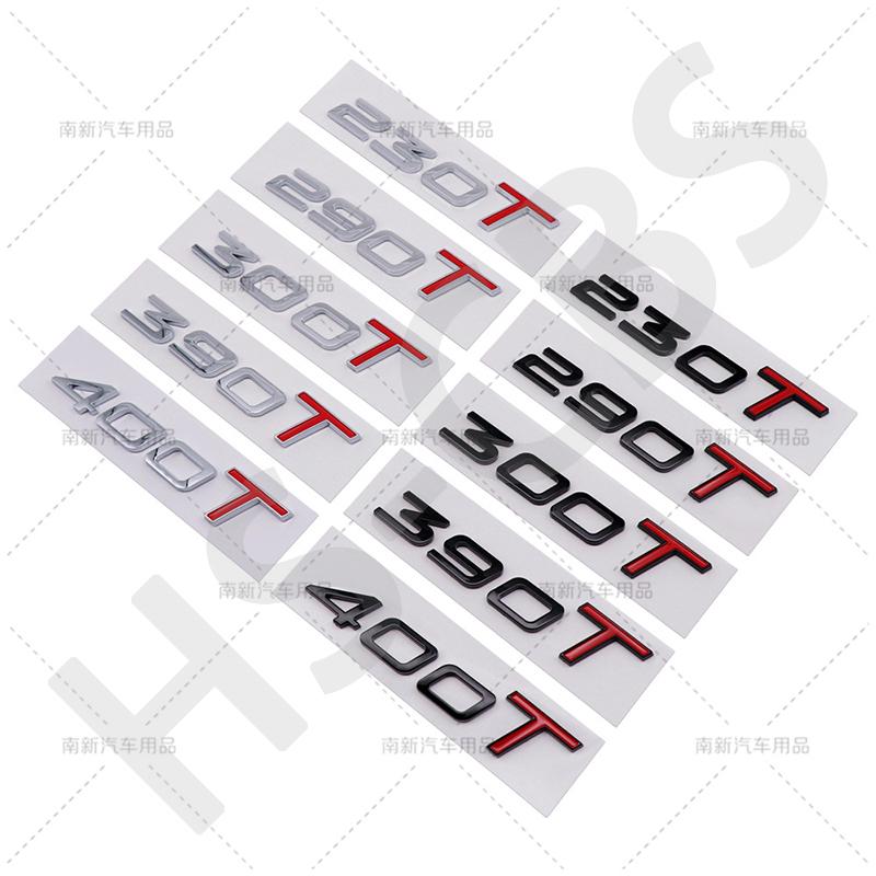 3D ABS 230T 290T 300T 390T 400T Car Stickers For Chery TIGGO 7 8 9 5X 3X ARRIZO OMODA ExplorerCar Rear Trunk Decal Emblem Badge  LL2