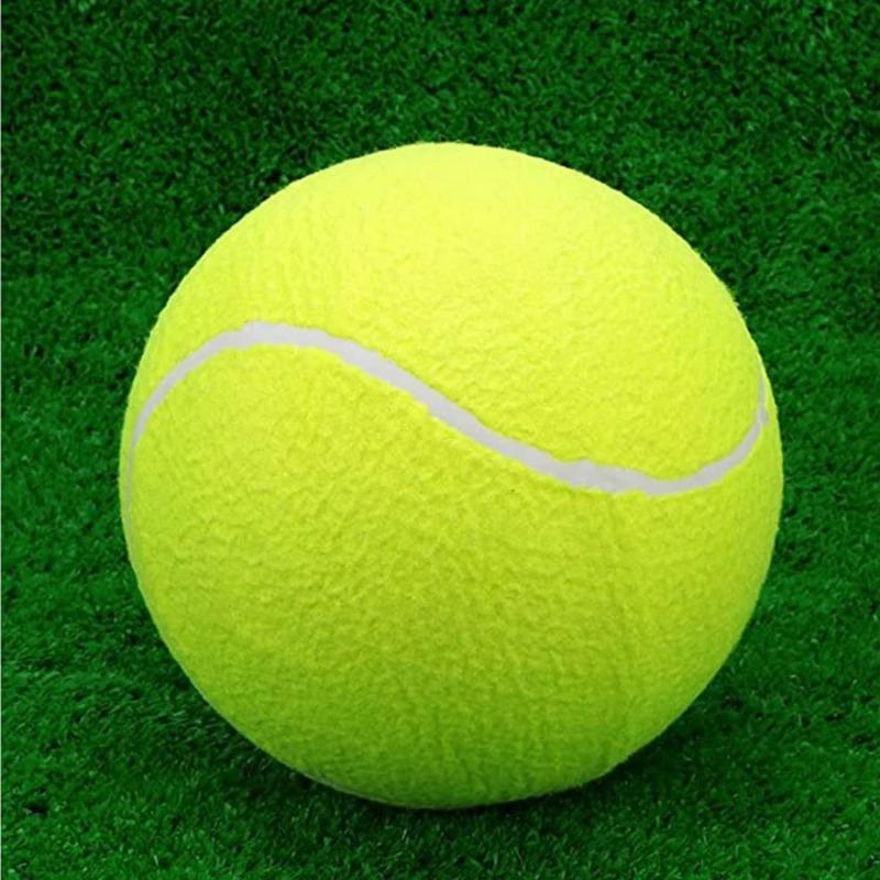 Hunde-Tennisball-Riesenplüsch-Haustierspielzeug,Hunde-Kauspielzeug,Signatur Mega Jumbo Ball,Hunde-Trainingszubehör,Haustier-Kauspielzeug,Hunde-Spielzeug