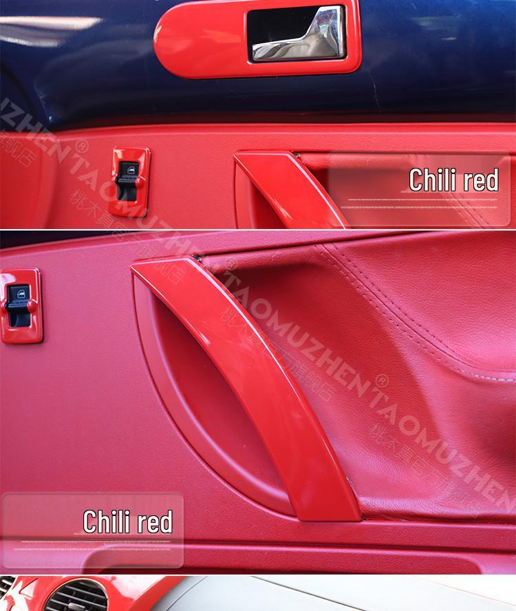 Carbon Fiber Gear Shift & Instrument Panel Sticker for 2001-2012 Volkswagen Beetle