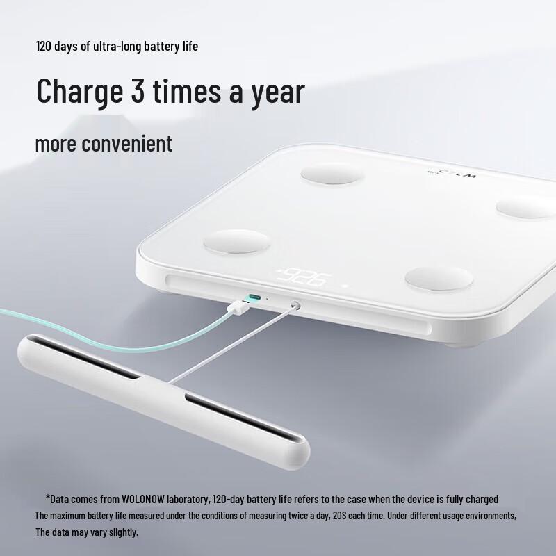 

WOLONOW 8-Electrode Dual-Frequency Smart Body Fat Scale