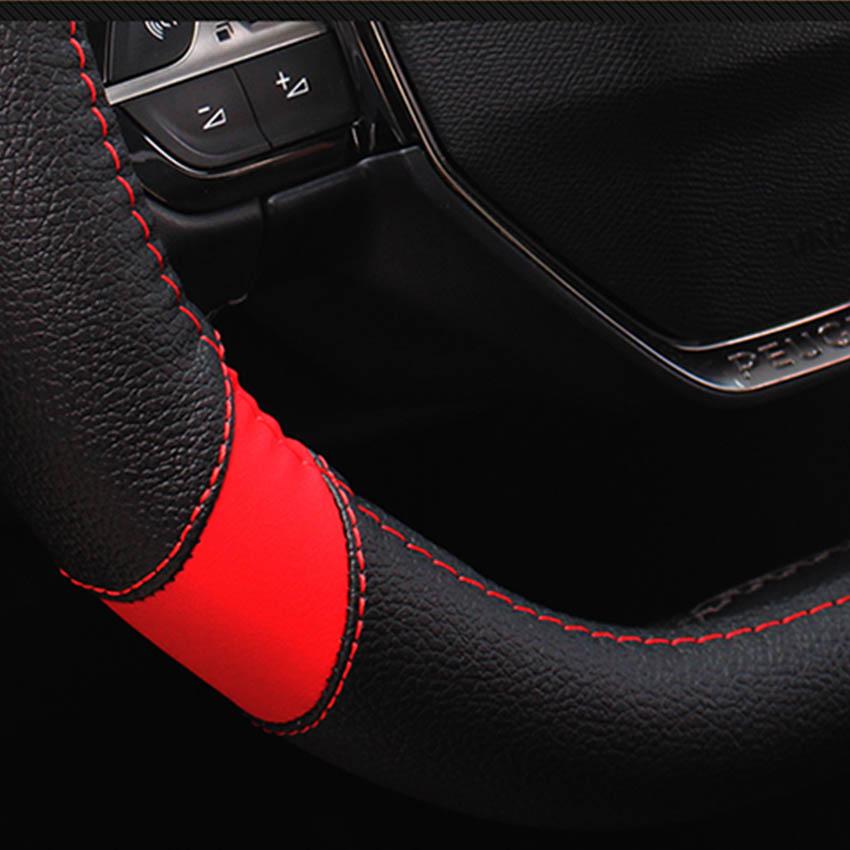 Coprivolante per Auto in Microfibra e Pelle Personalizzato per peugeot 4008 peugeot 5008 5Colori Alto