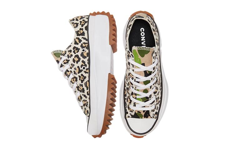 Run Star Converse Hike Low 'Leopard' Damen 170912C