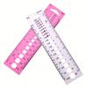 1pc Crochet Knitting Special Ruler Knitting Tool Sweater Needle Ruler Gauge Crochet Hooks Measuring Tool Knitting Gauge ABS Plastic Rulers