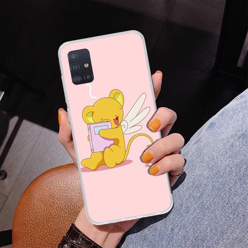 Cardcaptor Sakura Cute Magical Girl Phone Case For Samsung Galaxy A52 A32 A22 A12 A51 A31 A50S A30S A20S A10S Note 20 Ultra 10 P