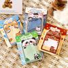 Cute Animal Sticky Notes for Students with Good Looking and Cartoon Messages Lovely Memo Pad Kawai Stationery and Small Prizes