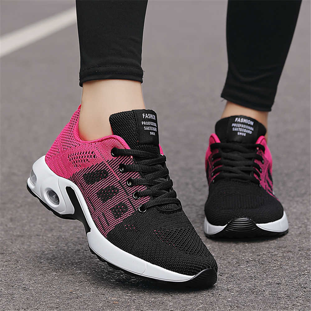 Slip Resistant Round Toe Ladies Boots Black Women's Boot Sneakers Shoes Tennis Boot For Women Sports Sneachers Donna