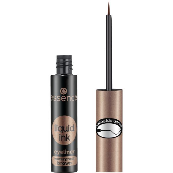 Essence Liquid Ink Eyeliner Waterproof 02 Brown 3ml