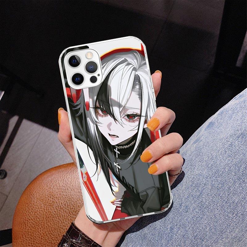 

Arlecchino Genshin Impact Phone Case For iPhone 17 Air 16 Pro Max 16E 15 + 14 Plus 11 12 13 Mini 7 8 SE Gift Print Cover Fundas iPhone 12 (12 Pro)