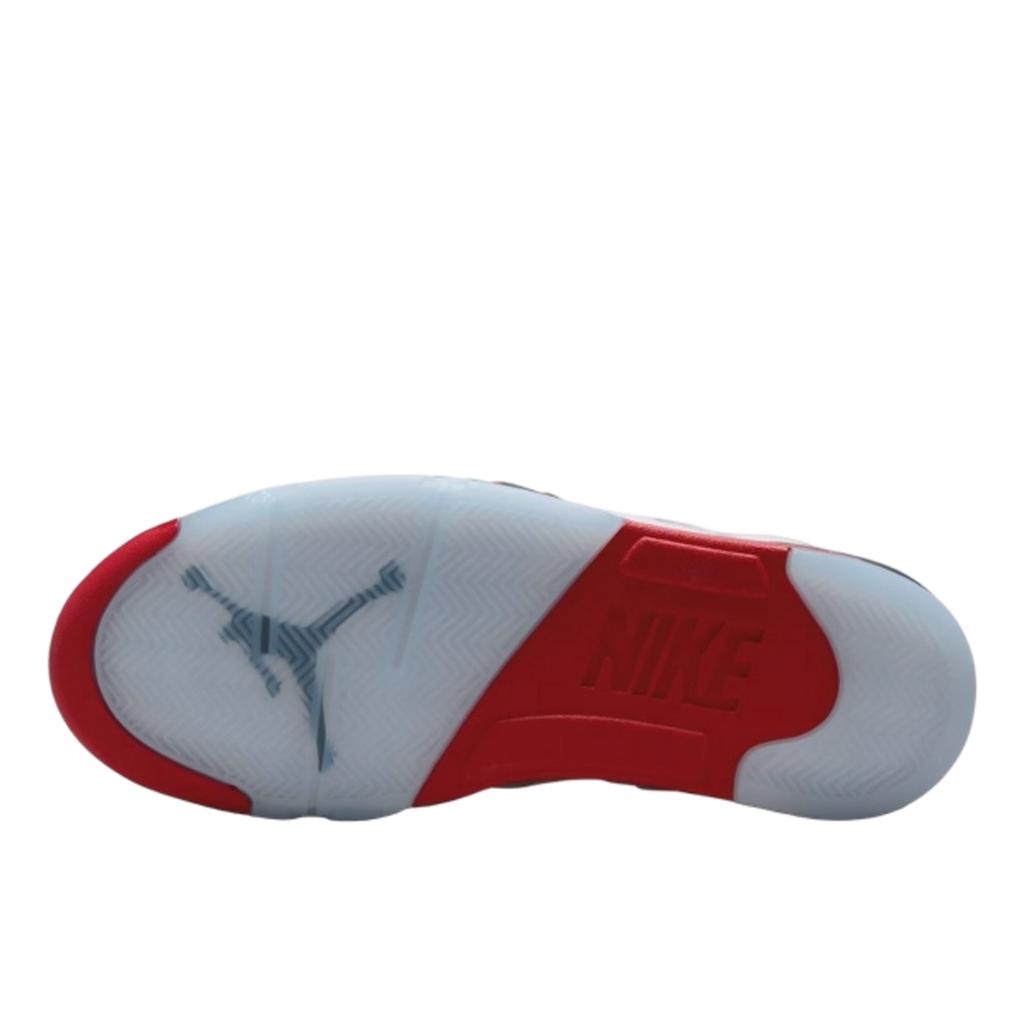 Air Jordan 5 Retro Fire Red Black Tongue (2025)