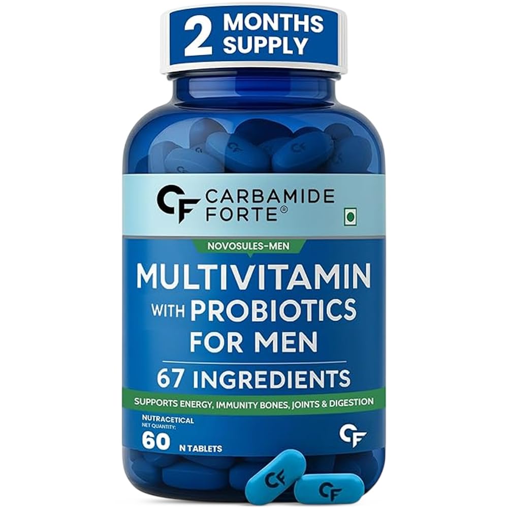 Carbamide Forte Multivitamin Tablet for Men Gym | Multi vitamin Tablet for Men | Multi Vitamin for Mens for Daily Immunity & Energy Support