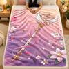 Flannel BlanketSailor Moon Warm Soft Throw Blanket for Indoor Sofa Bed Living Room Use