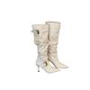 Long boots autumn and winter new women's boots pointed high but knee long boots stiletto Martin boots