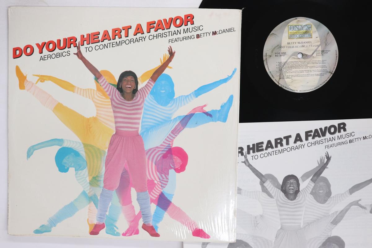 

LP Record VARIOUS BETTY MCDANIEL Do Your Heart A Favor RO3812 ONYX INTERNATI 1984 US SoulFunk Used