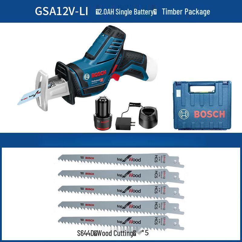 Bosch Cordless Reciprocating Saw CN plug (adapter included)
